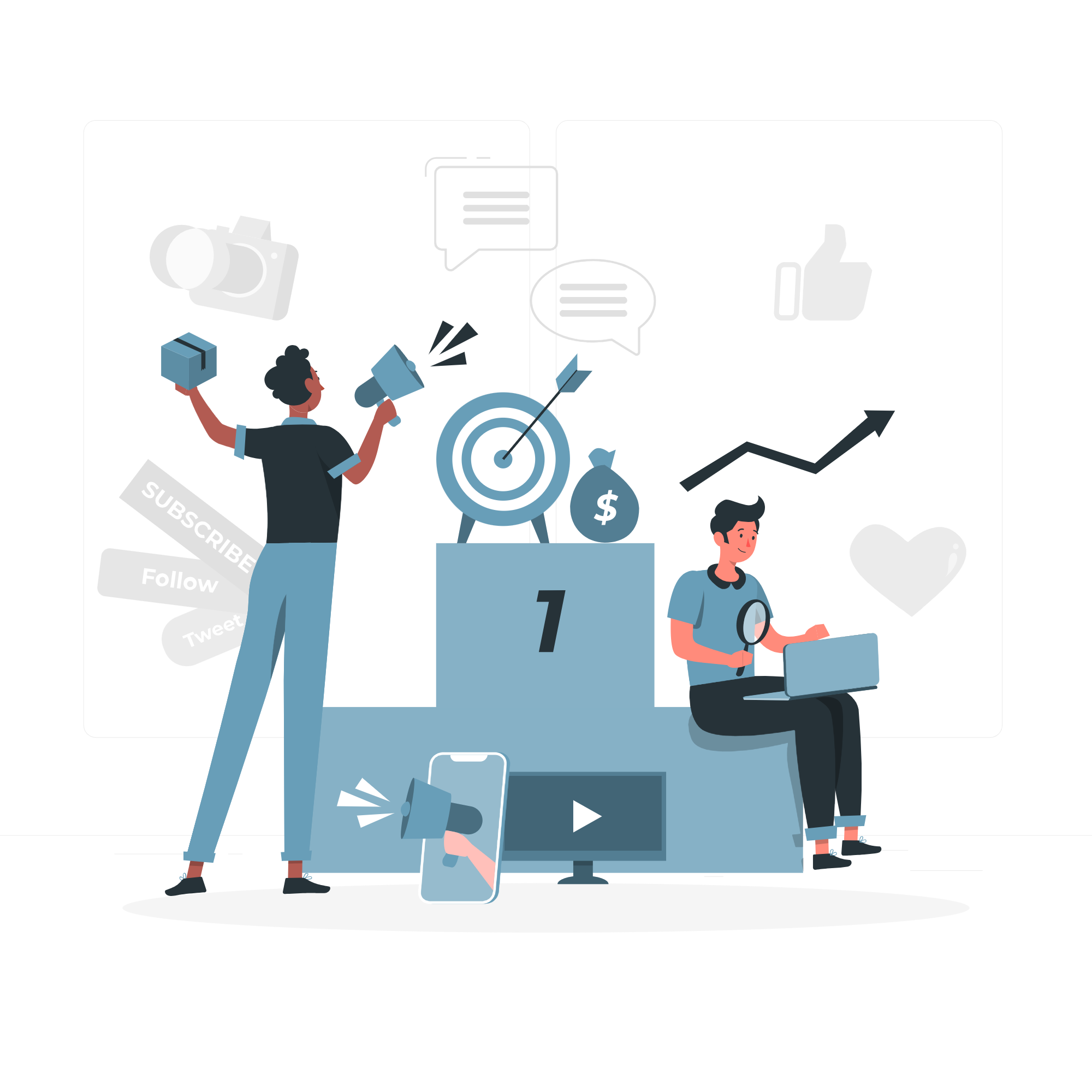 Digital Marketing Illustration